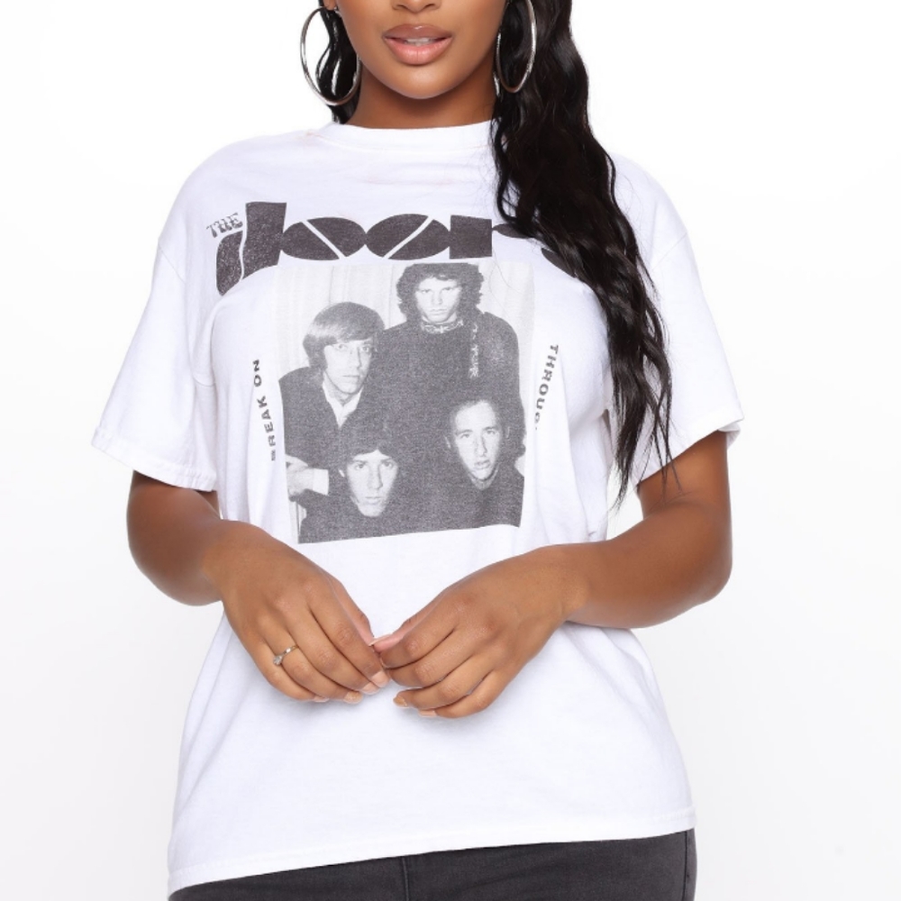 The Doors Photo Tee - Off White